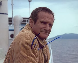 Robin Williams autograph