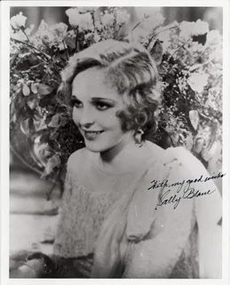 Sally Blane autograph