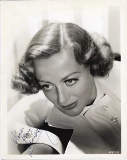 Joan Crawford autograph