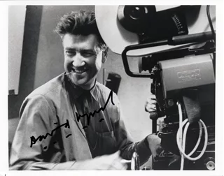 David Lynch autograph
