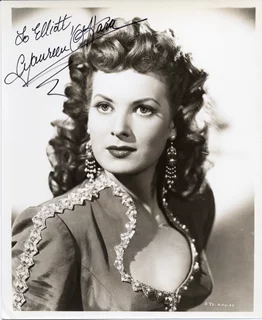 Maureen O'Hara autograph