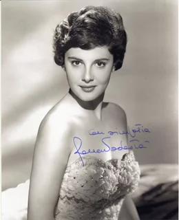 Rossana Podesta autograph