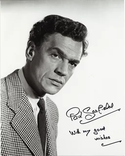 Paul Scofield autograph