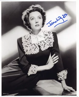 Jane Wyatt autograph