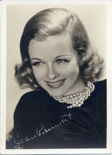 Joan Bennett autograph