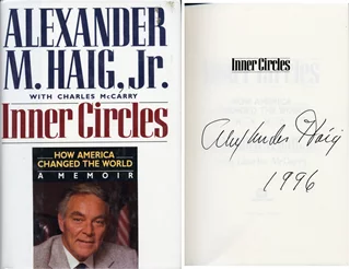 Alexander Haig autograph