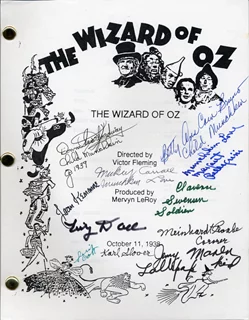 The Wizard of Oz autograph