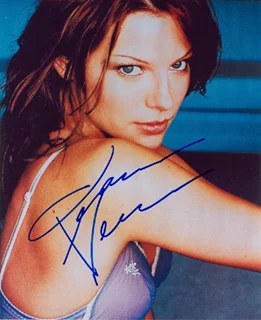 Lauren German autograph