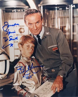 Jonathan Harris & Bill Mumy autograph