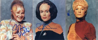 Star Trek: Voyager Photo Lot autograph