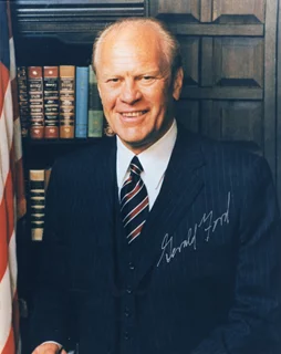 Gerald Ford autograph