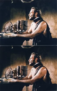 Charlton Heston autograph
