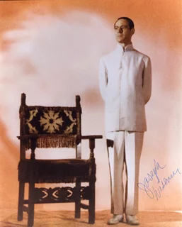 Joseph Wiseman autograph