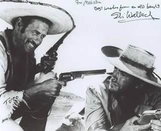 Eli Wallach autograph