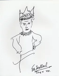 Eli Wallach autograph