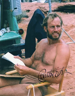 Charlton Heston autograph