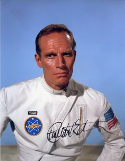 Charlton Heston autograph