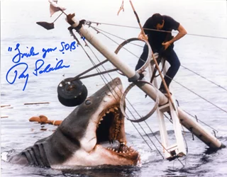 Roy Scheider autograph