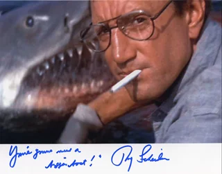 Roy Scheider autograph