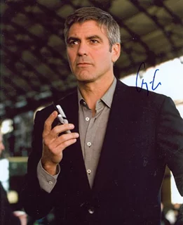 George Clooney autograph