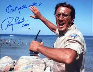 Roy Scheider autograph