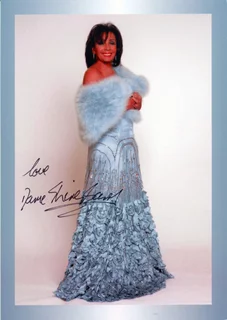 Dame Shirley Bassey autograph