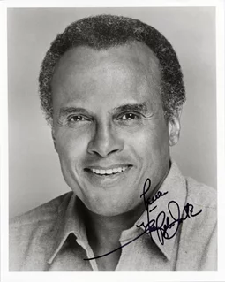 Harry Belafonte autograph
