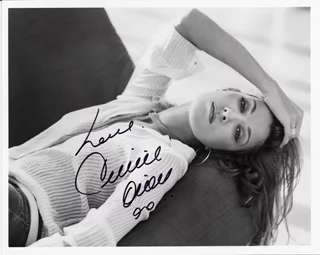 Celine Dion autograph
