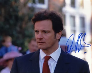 Colin Firth autograph