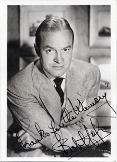 Bob Hope autograph