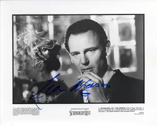 Liam Neeson autograph