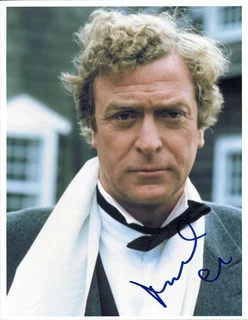 Michael Caine autograph