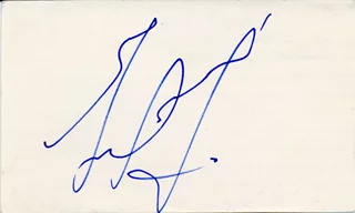 Mel Gibson autograph