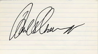 Arnold Schwarzenegger autograph