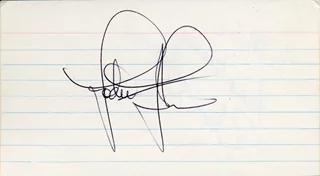 Jodie Foster autograph