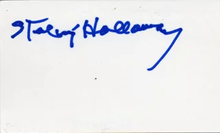 Sterling Holloway autograph