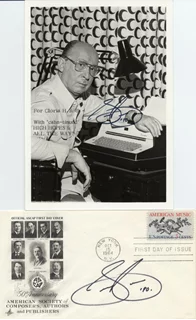 Sammy Cahn autograph