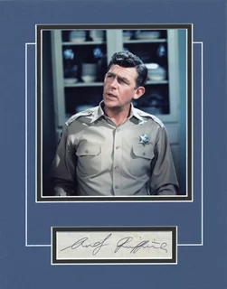 Andy Griffith autograph