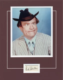 Red Skelton autograph
