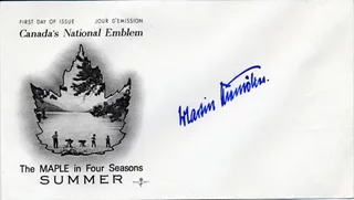 Martin Niemoller autograph