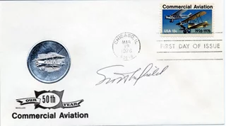 Scott Crossfield autograph