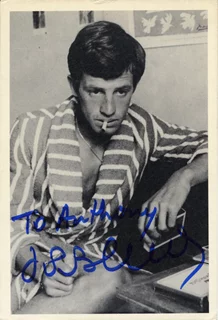 Jean-Paul Belmondo autograph