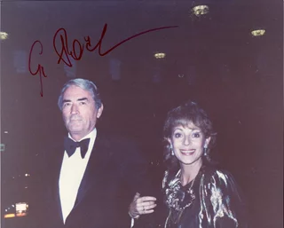 Gregory Peck autograph