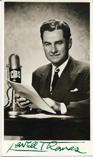 Lowell Thomas autograph