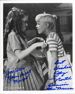 Dennis The Menace autograph