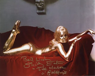 Shirley Eaton autograph