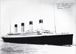 Millvina Dean autograph