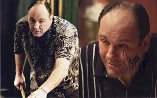 James Gandolfini autograph