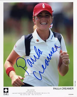 Paula Creamer autograph
