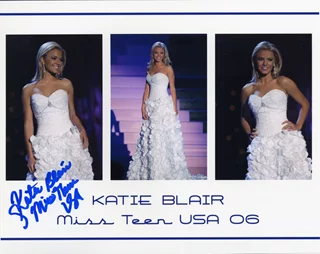 Katie Blair autograph